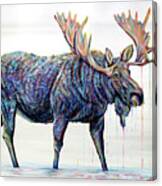 Moose Lake Canvas Print