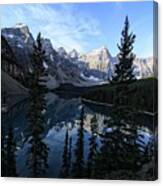 Moraine Lake From The Rockpile Canvas Print