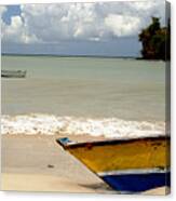 Morne Rouge Boats Canvas Print