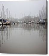 Morning In The Harbor Canvas Print