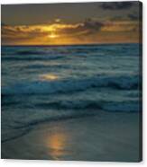 Morning Over The Ocean Canvas Print