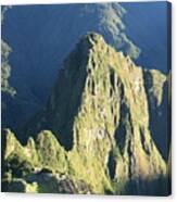 Morning Shines On Machu Picchu Canvas Print