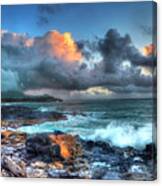Morning Storm Poipu Kauai Canvas Print