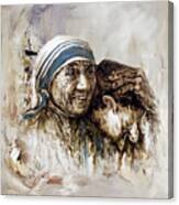 Mother Teresa Canvas Print