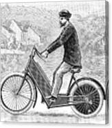 Motorcycle, 1894 Canvas Print