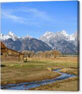 Moulton Barn 2 Canvas Print