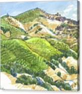 Mount Diablo From Curry Point Canvas Print