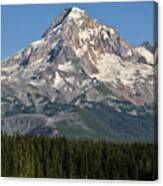 Mount Hood Above Lost Lake Canvas Print