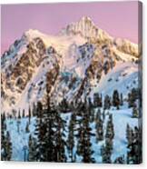 Mount Shuksan At Sunset Canvas Print