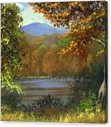 Mountain Pond Canvas Print