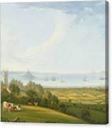 Mounts Bay From Ludgvan Canvas Print