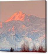 Mt Mckinley Sunset Canvas Print