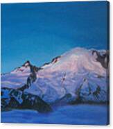 Mt Rainier Sunrise Canvas Print