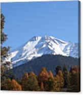 Mt. Shasta Framed Canvas Print