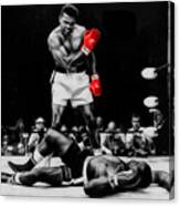 Muhammad Ali Art Canvas Print