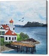 Mukilteo Lighthouse - Whidbey Island Canvas Print