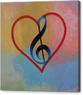 Music Note Canvas Print