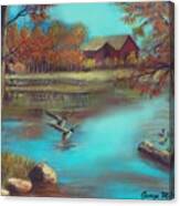 Muskego Lake Canvas Print