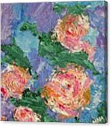 My Father's Roses Canvas Print