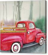 My Old Chevy Canvas Print