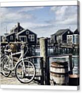 Nantucket Bikes 1 Canvas Print