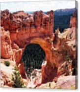 Natural Bridge Bryce Canyon National Park Utah Canvas Print