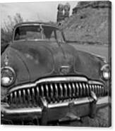 Navajo Twins And Buick Eight Canvas Print