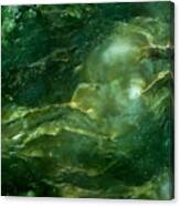 Nephrite Jade - Alien Sea Canvas Print