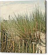 Netherlands - Dunes And Lighthouse Canvas Print