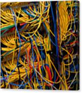 Network Cables Canvas Print