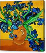 New Blue By You Flowers Painting by Nora Shepley - Fine Art America