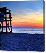 New Day On The Beach Canvas Print