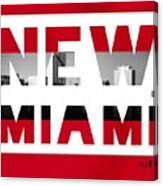 New Miami Rw Canvas Print