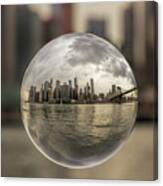 New York Bubble Canvas Print