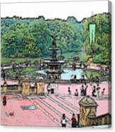 New York Central Park Canvas Print