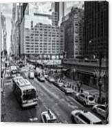 New York City 42nd Street Traffic Iv Canvas Print