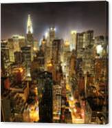 New York City Night Canvas Print