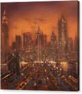 New York City Of Dreams Canvas Print