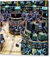 New York Stock Exchange Trading Floor Canvas Print