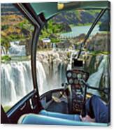Niagara Falls Helicopter Canvas Print