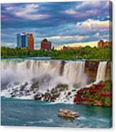 Niagara Falls - The American Side Canvas Print