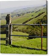 Nicasio Overlook Canvas Print