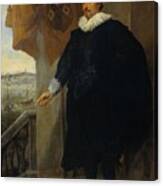 Nicolaes Van Der Borght, Merchant Of Antwerp Canvas Print