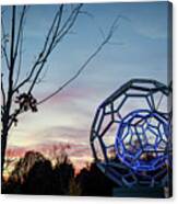 The Light Within - Buckyball Crystal Bridges Museum Canvas Print