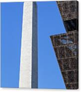 Nmaahc And Washington Monument I Canvas Print