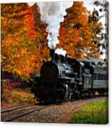 No. 40 Passing The Fall Colors Canvas Print