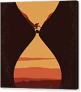 No719 My 127 Hours Minimal Movie Poster Canvas Print
