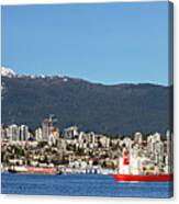 North Vancouver And Mount Seymour Canvas Print