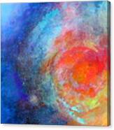 Fantasies In Space Series Painting. Nova Concerto. Acrylic Painting. Canvas Print