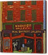 N.w.barrett Gallery Canvas Print